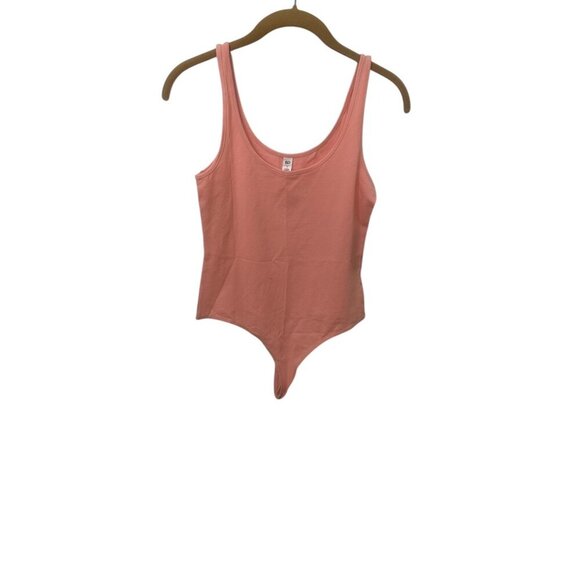 BP Women's Small Coral Thong Bodysuit NWT - Picture 2 of 7